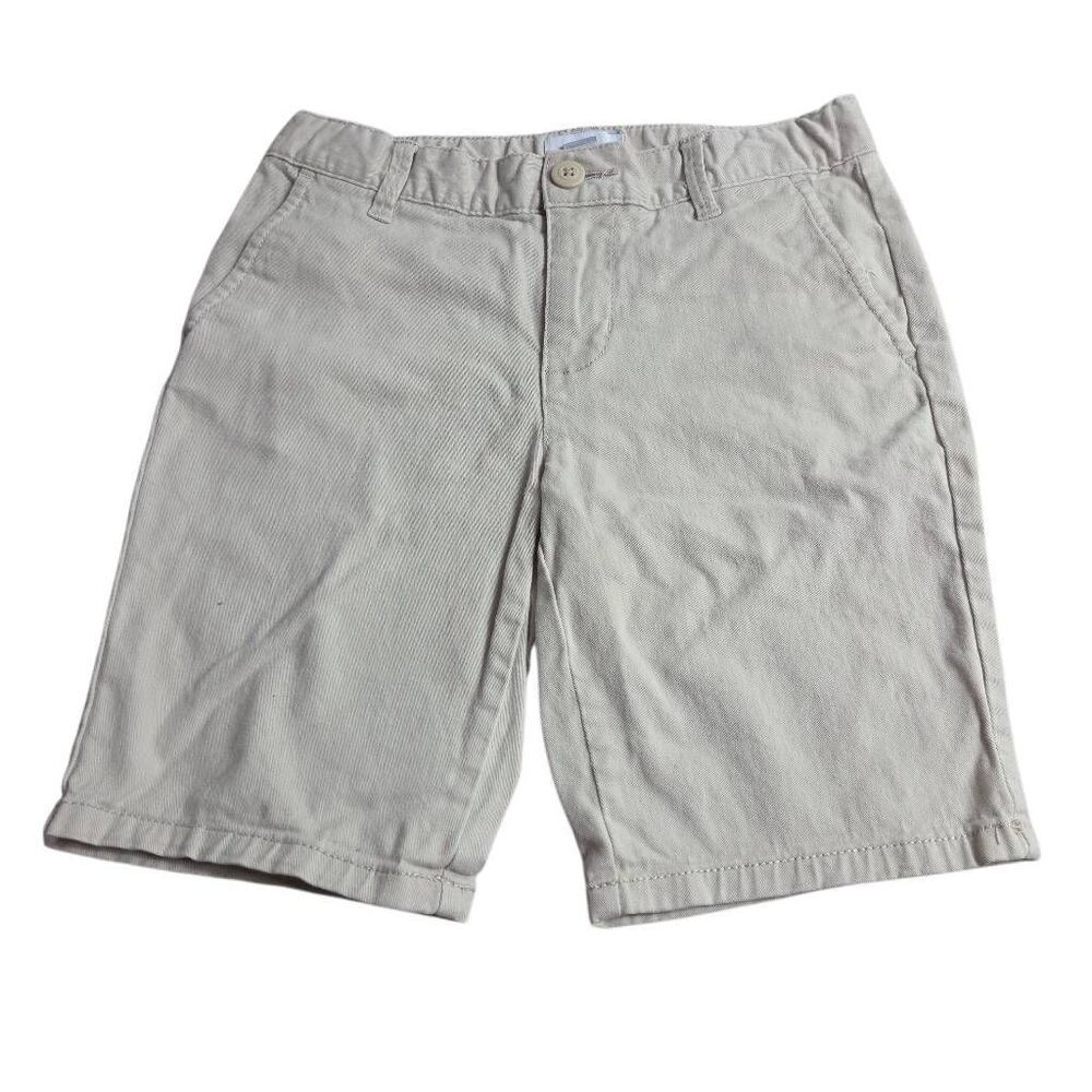 Children's Place khaki uniform shorts 8
